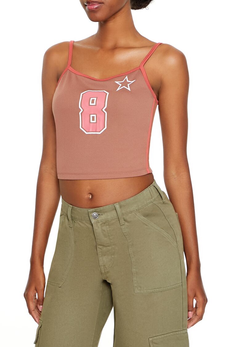 Camiseta sin mangas con estampado
