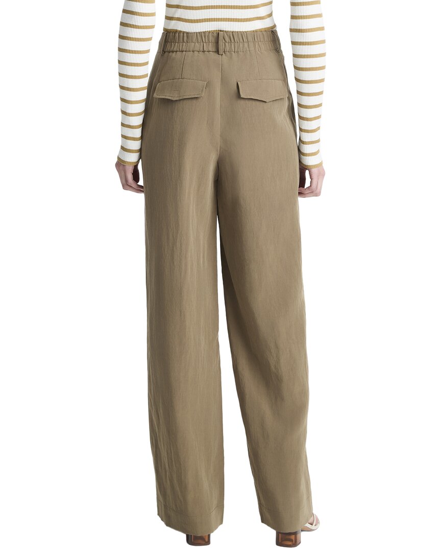 Pantalón de pierna ancha de tiro medio
