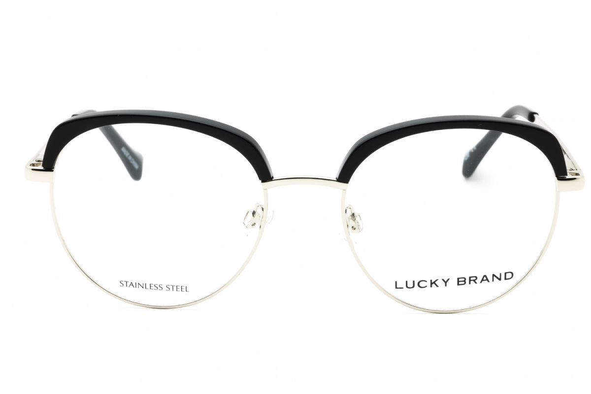 Gafas 50 mm color negro y plateado