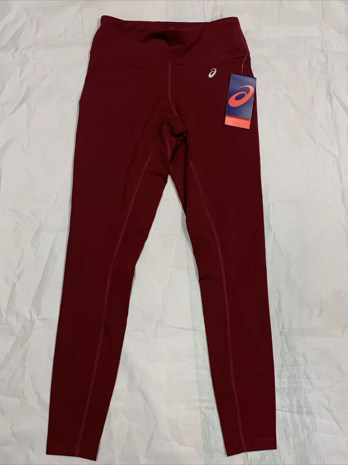 Leggings de mujer con cintura elástica color vinotinto