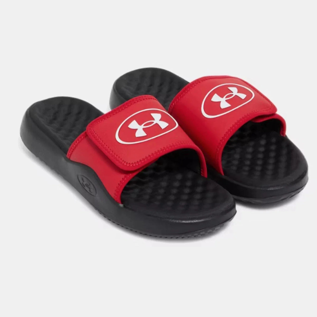 Sandalias de hombre color rojo