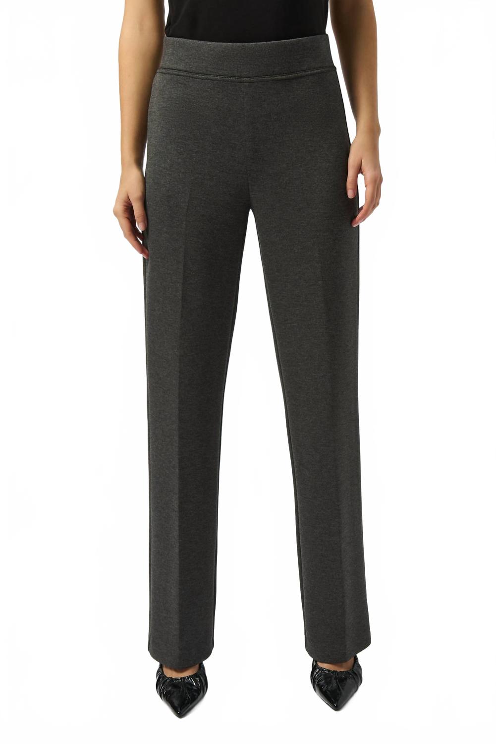 Pantalón de pierna ancha color gris