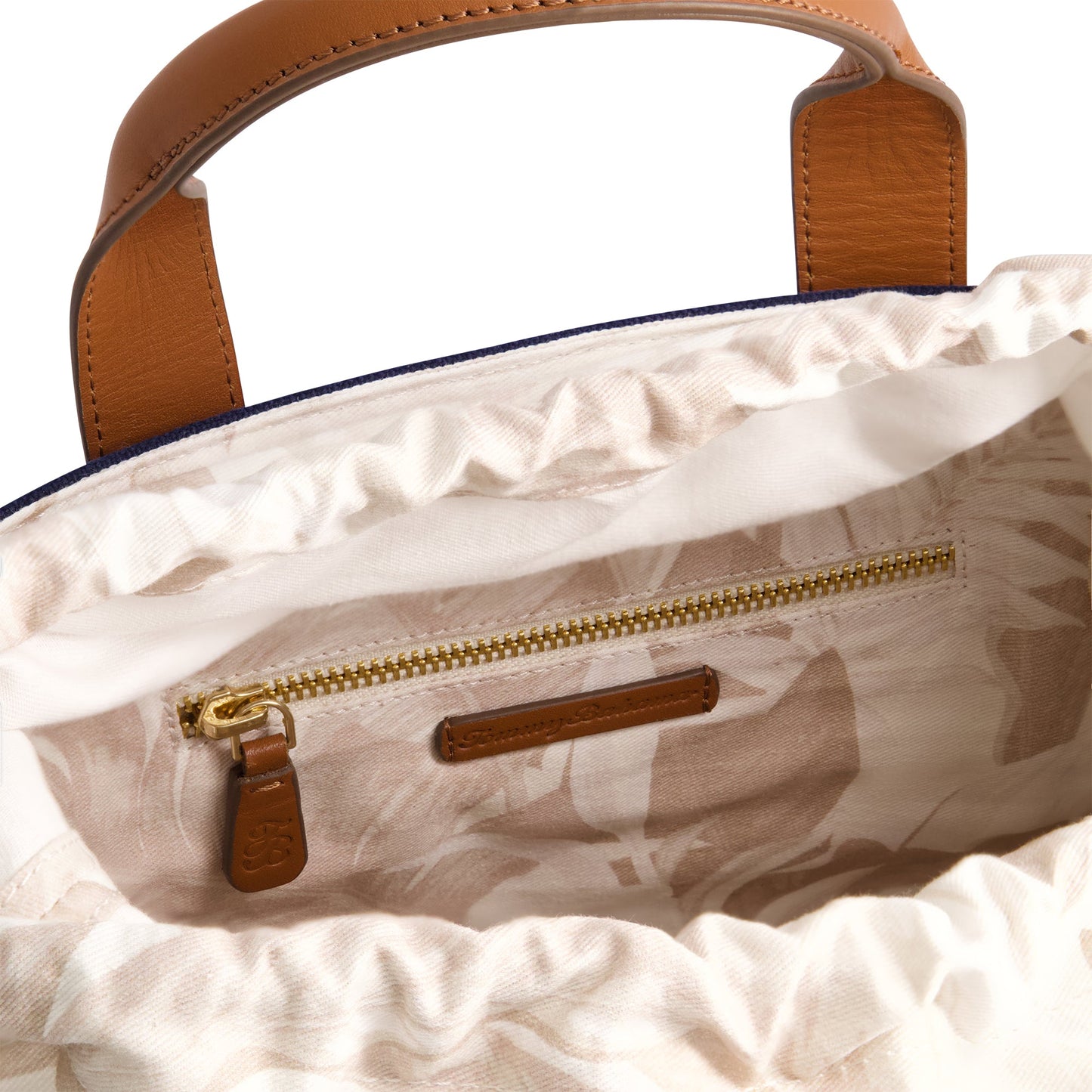 Bolso tote de cuero
