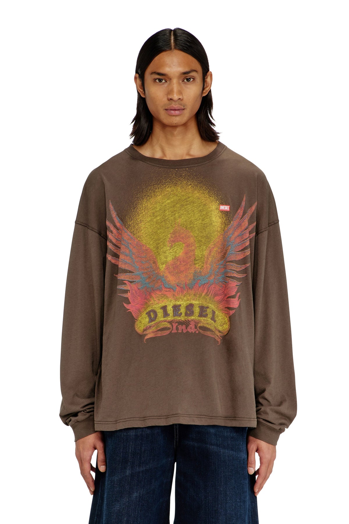 Camiseta de manga larga con estampado