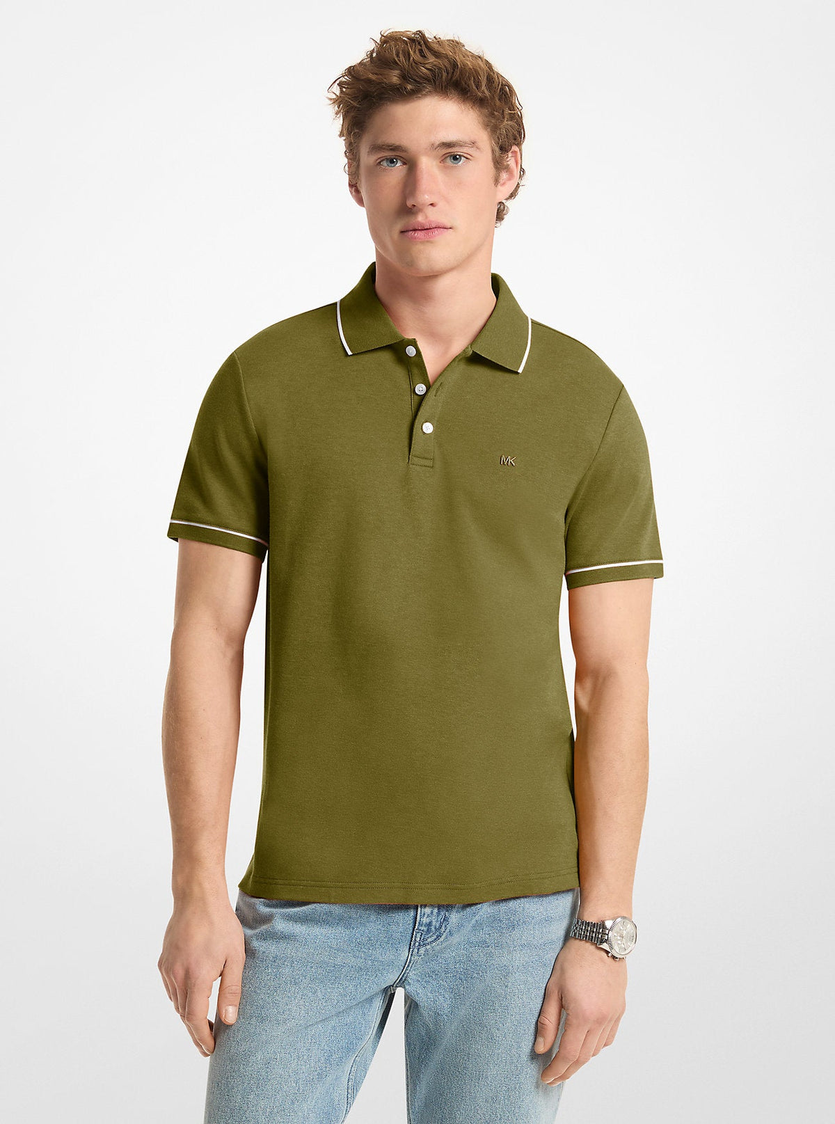 Polo de algodón