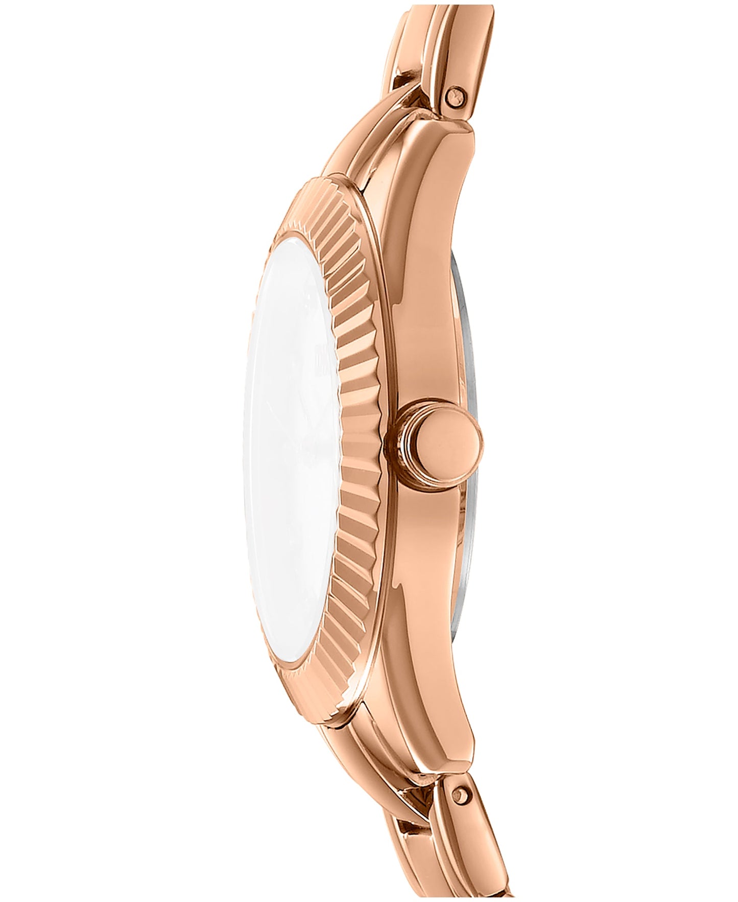 Reloj de mujer color oro rosa y plateado