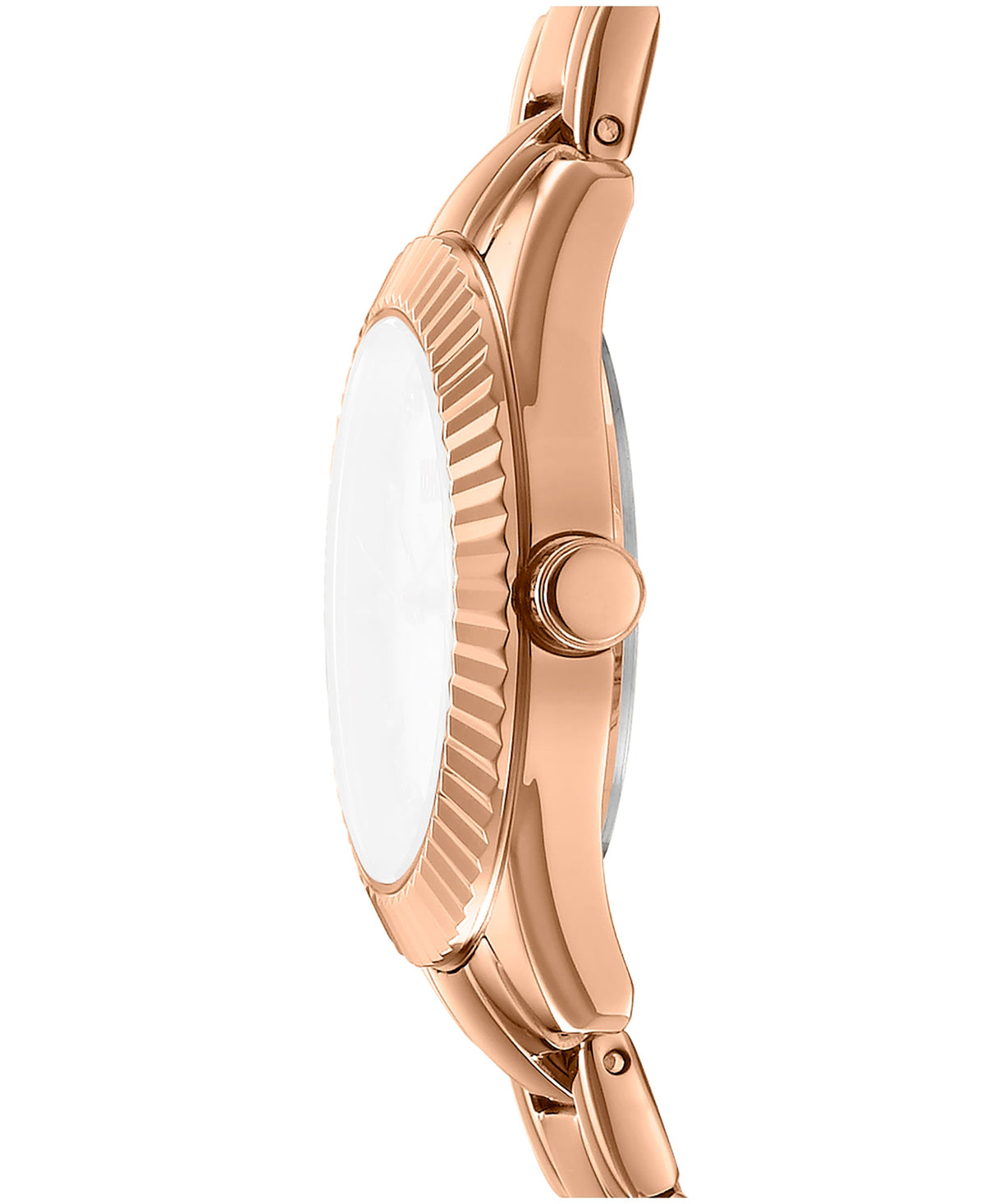 Reloj de mujer color oro rosa y plateado