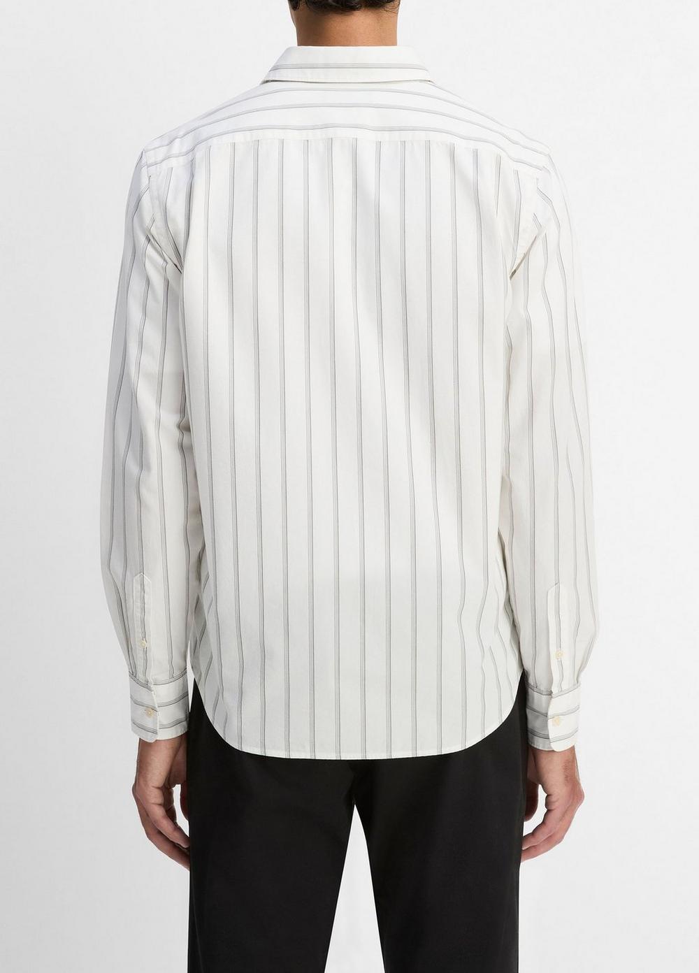 Camisa de algodón a rayas