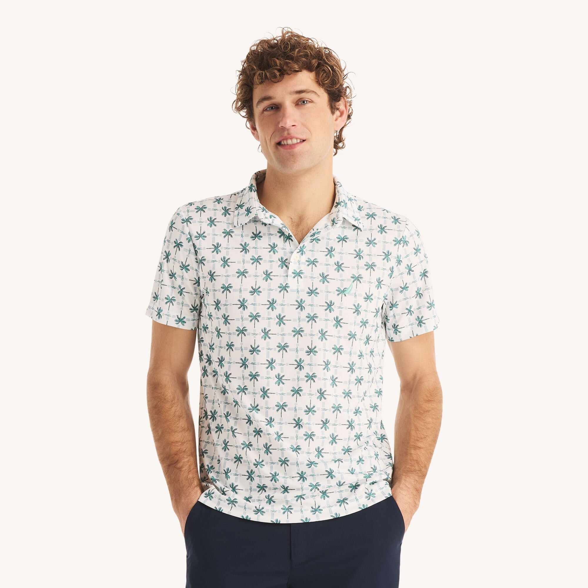 Polo de hombre con estampado