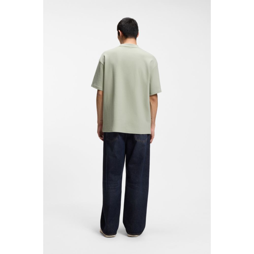 Camiseta de mezcla de algodón
