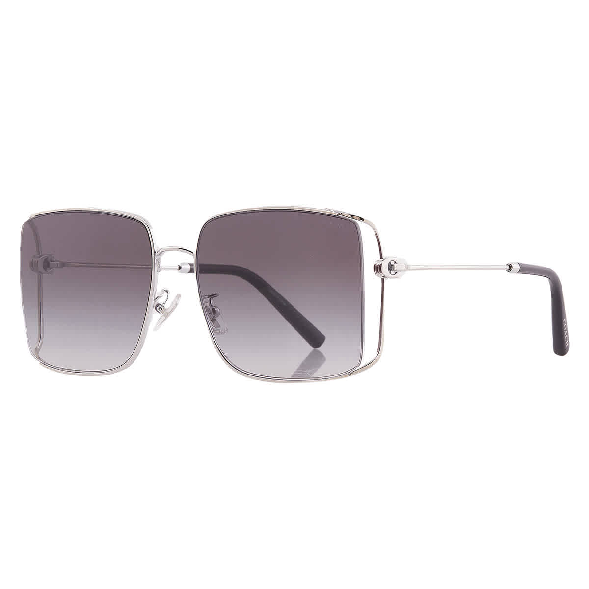 Gafas de sol de mujer de montura cuadrada color gris