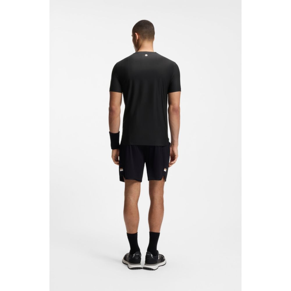 Camiseta de corte ajustado a rayas