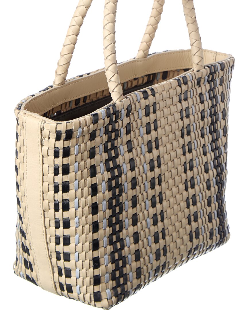 Bolso tote de cuero