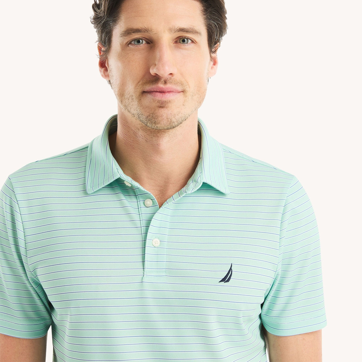 Polo de hombre a rayas