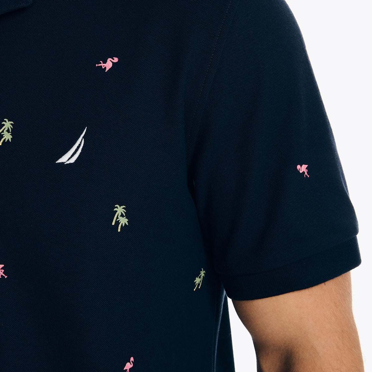 Polo de hombre con estampado