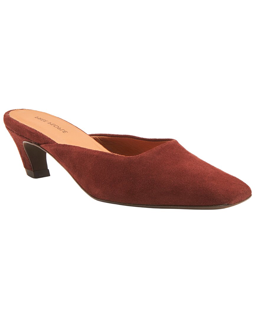 Tacones de gamuza