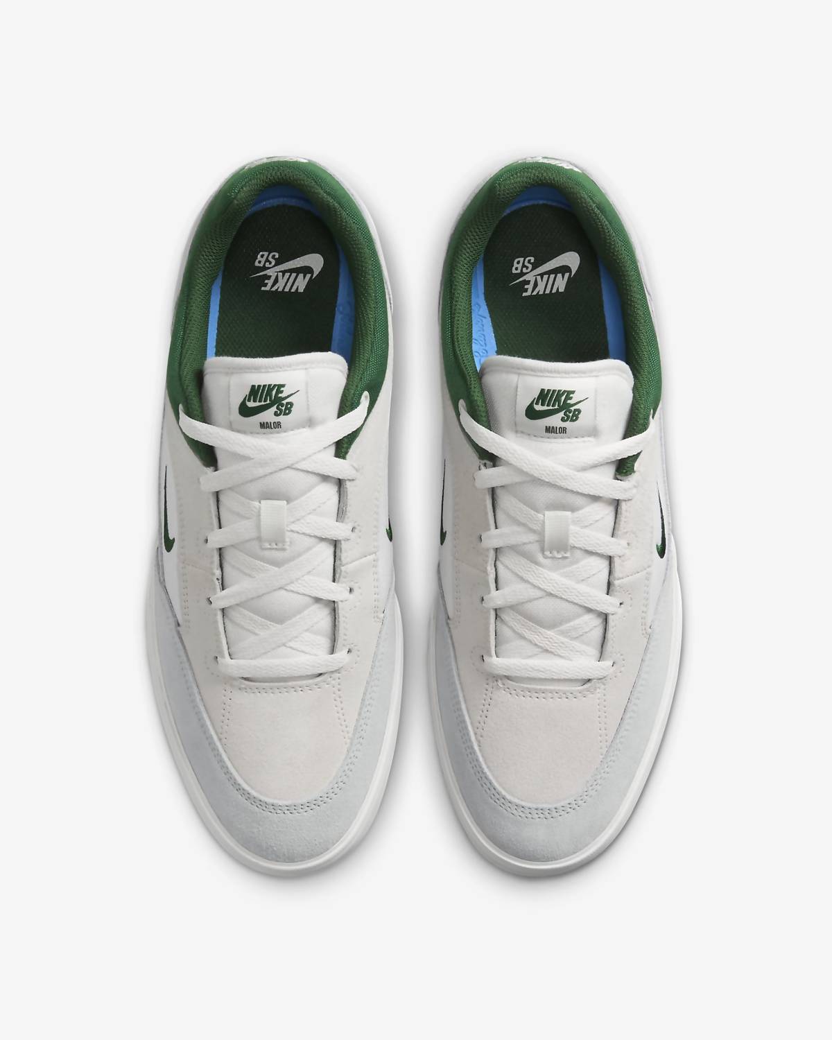 Tenis de hombre color blanco y gris