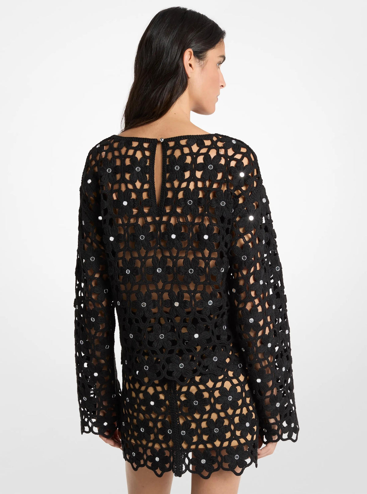 Top con estampado floral