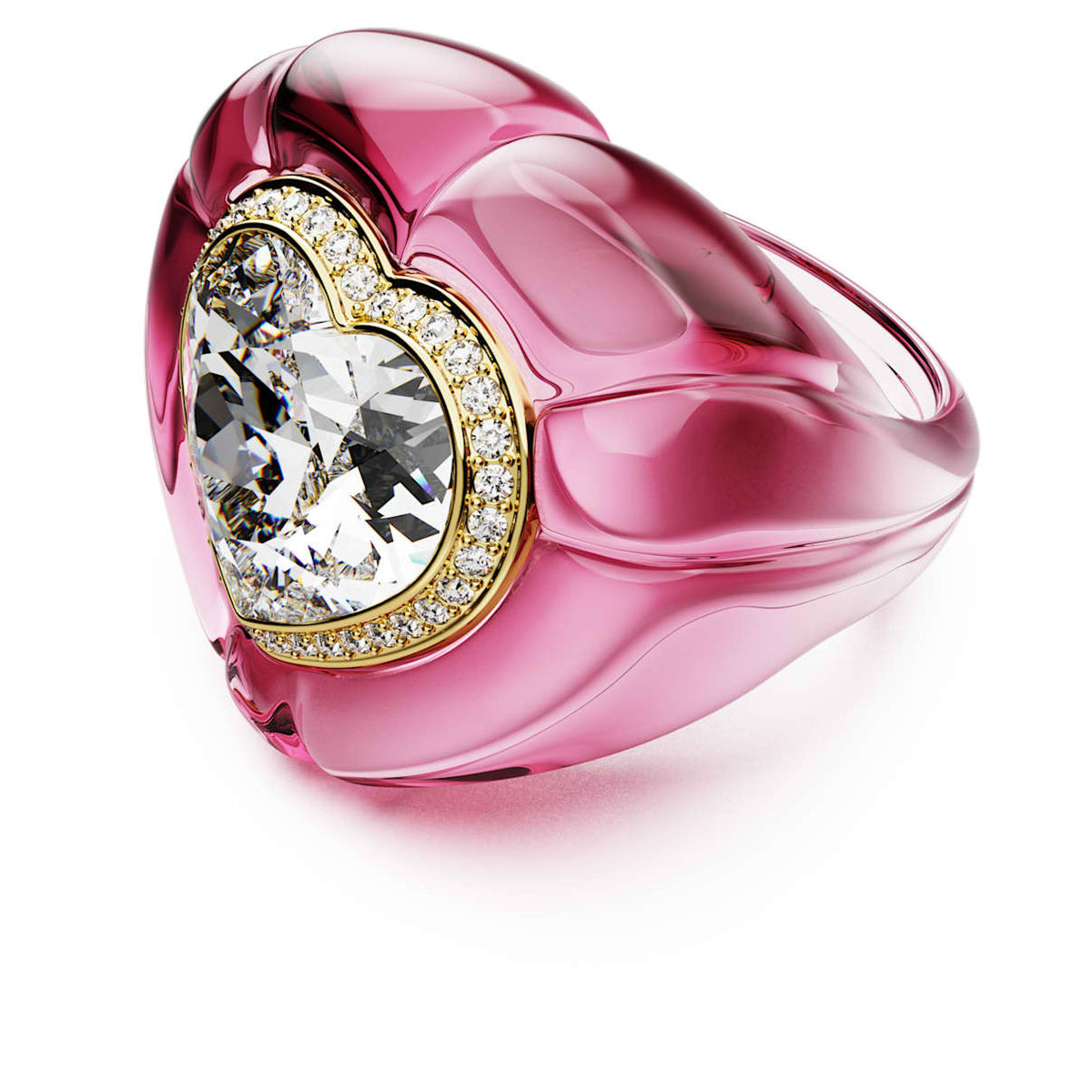 Anillo color rosado