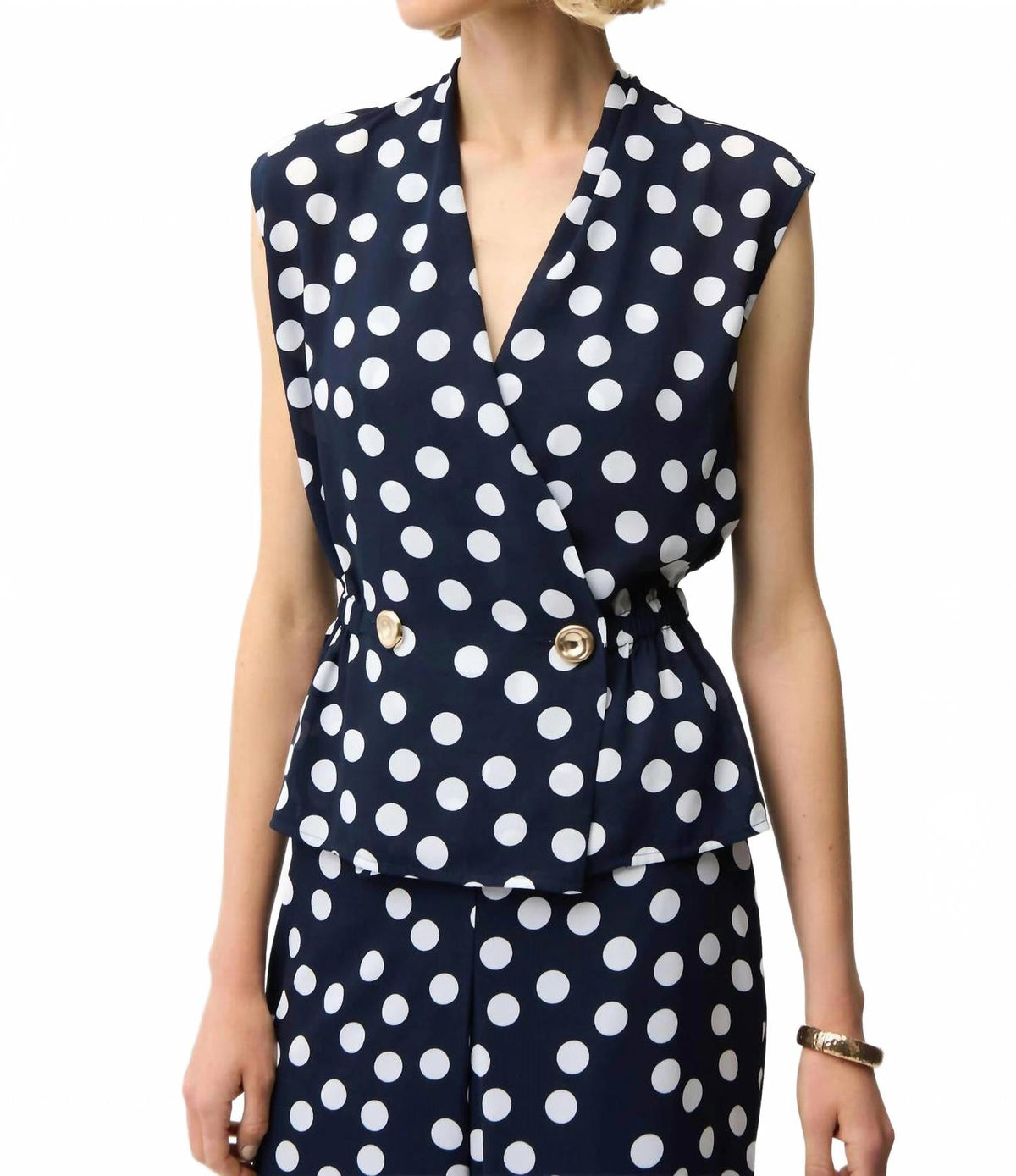 Top color azul