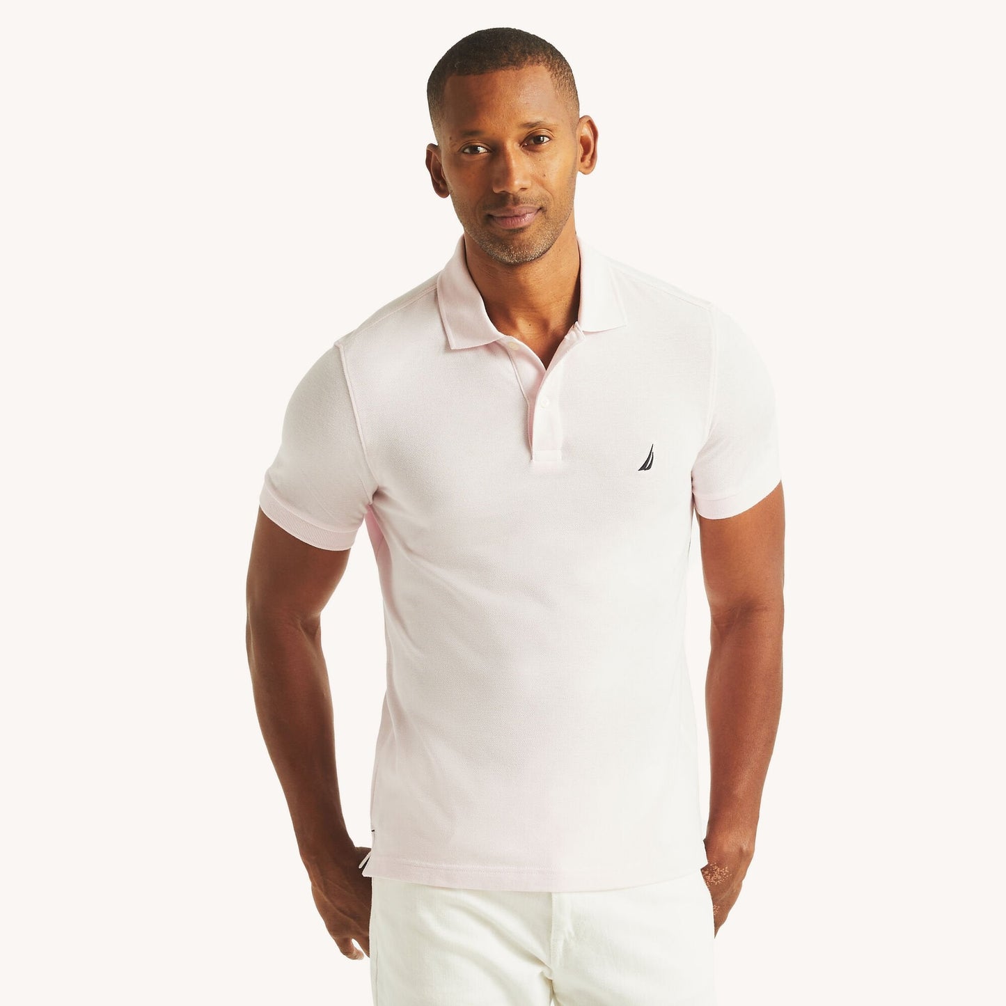 Polo de hombre de corte ajustado
