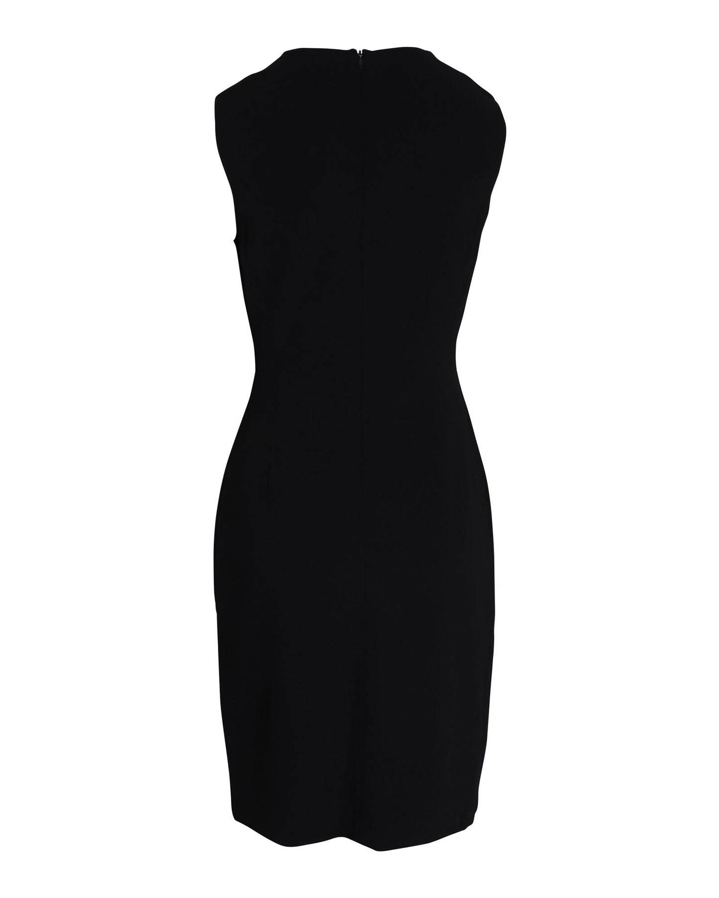 Vestido sin mangas color negro