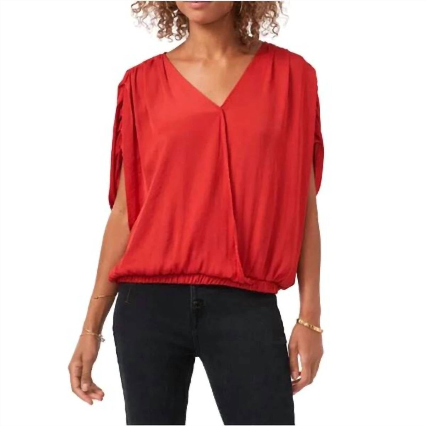 Top color naranja