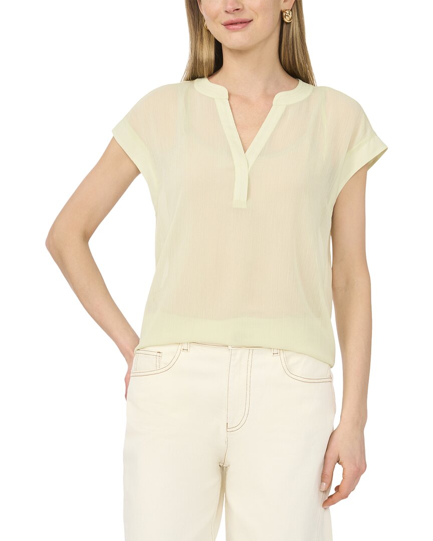 Blusa con cuello en V
