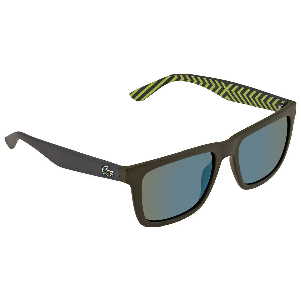 Gafas de sol de hombre de montura cuadrada color gris