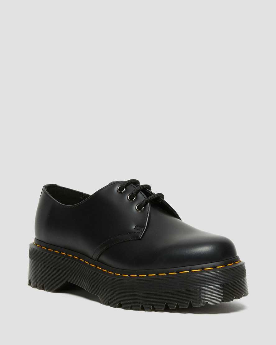 Zapatos de cuero con plataforma
