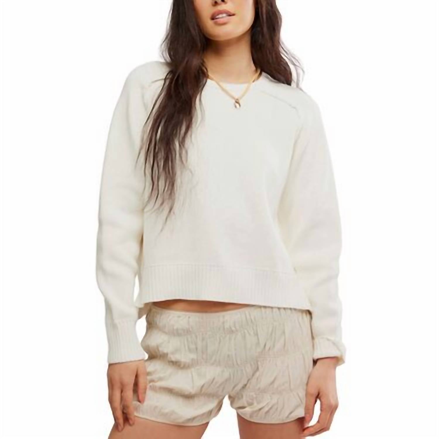 Suéter de mujer color blanco