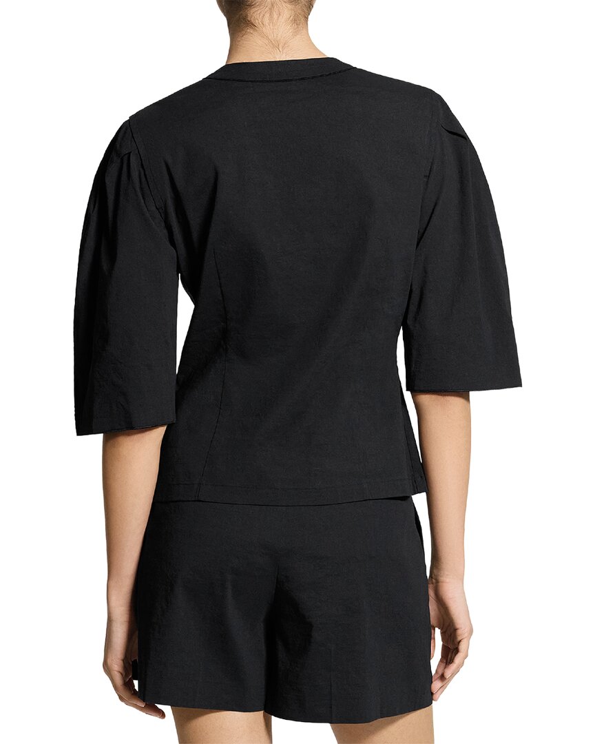 Blusa de mezcla de lana