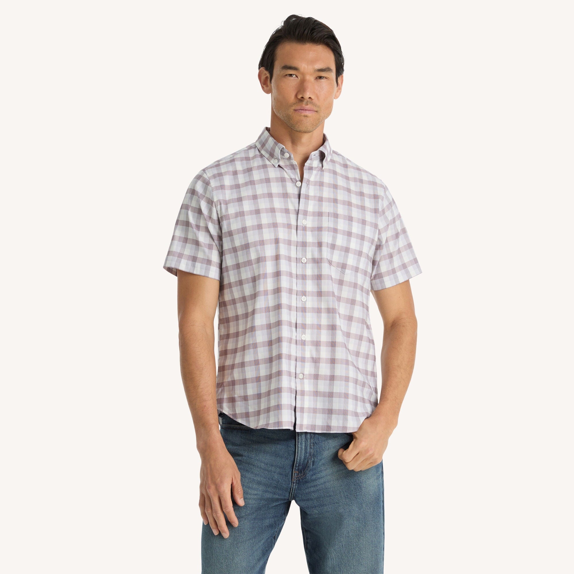 Camisa de hombre a cuadros