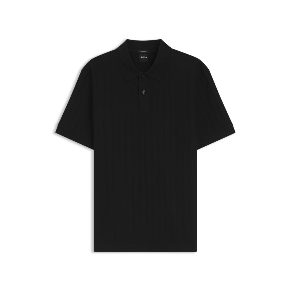 Polo de algodón a rayas