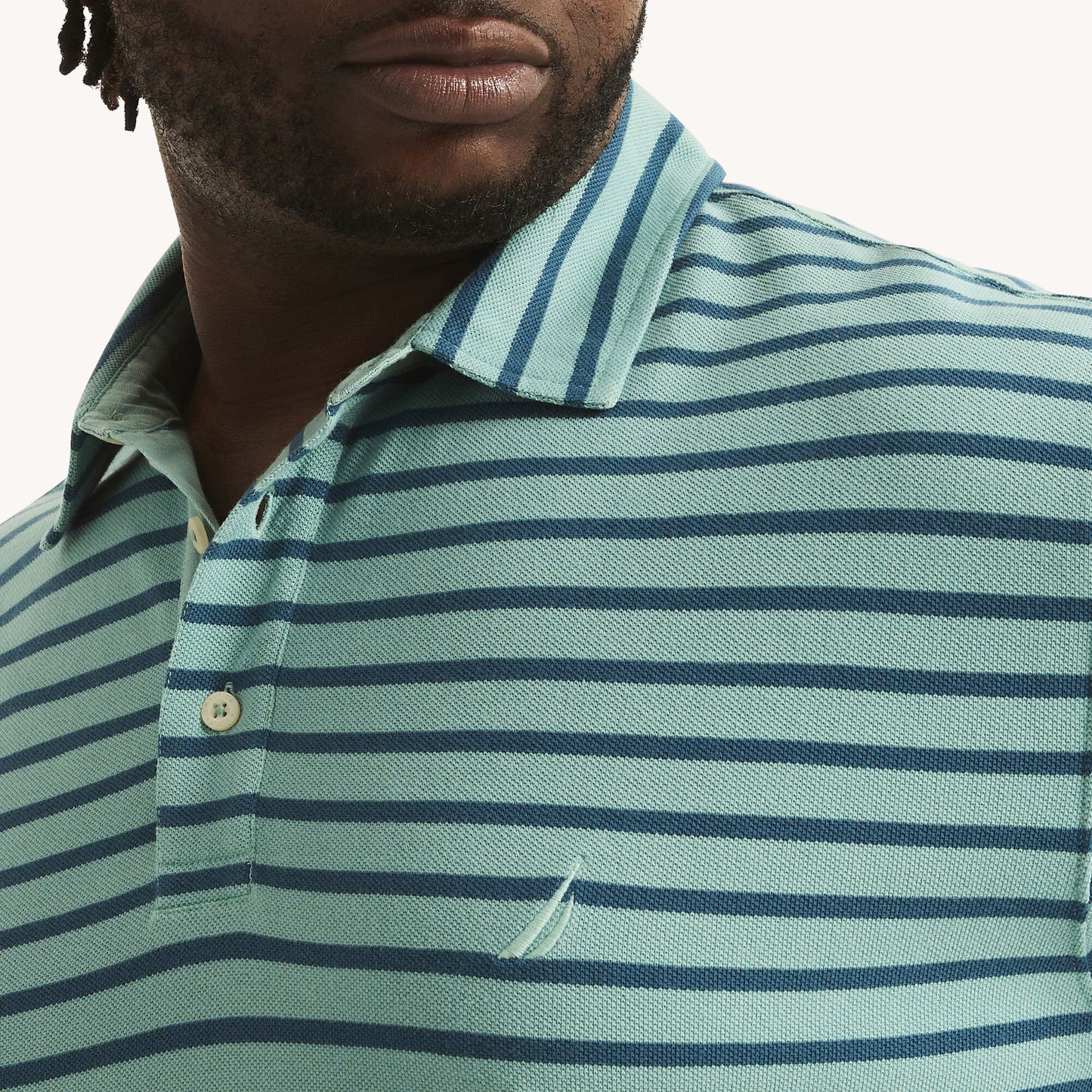 Polo de hombre a rayas