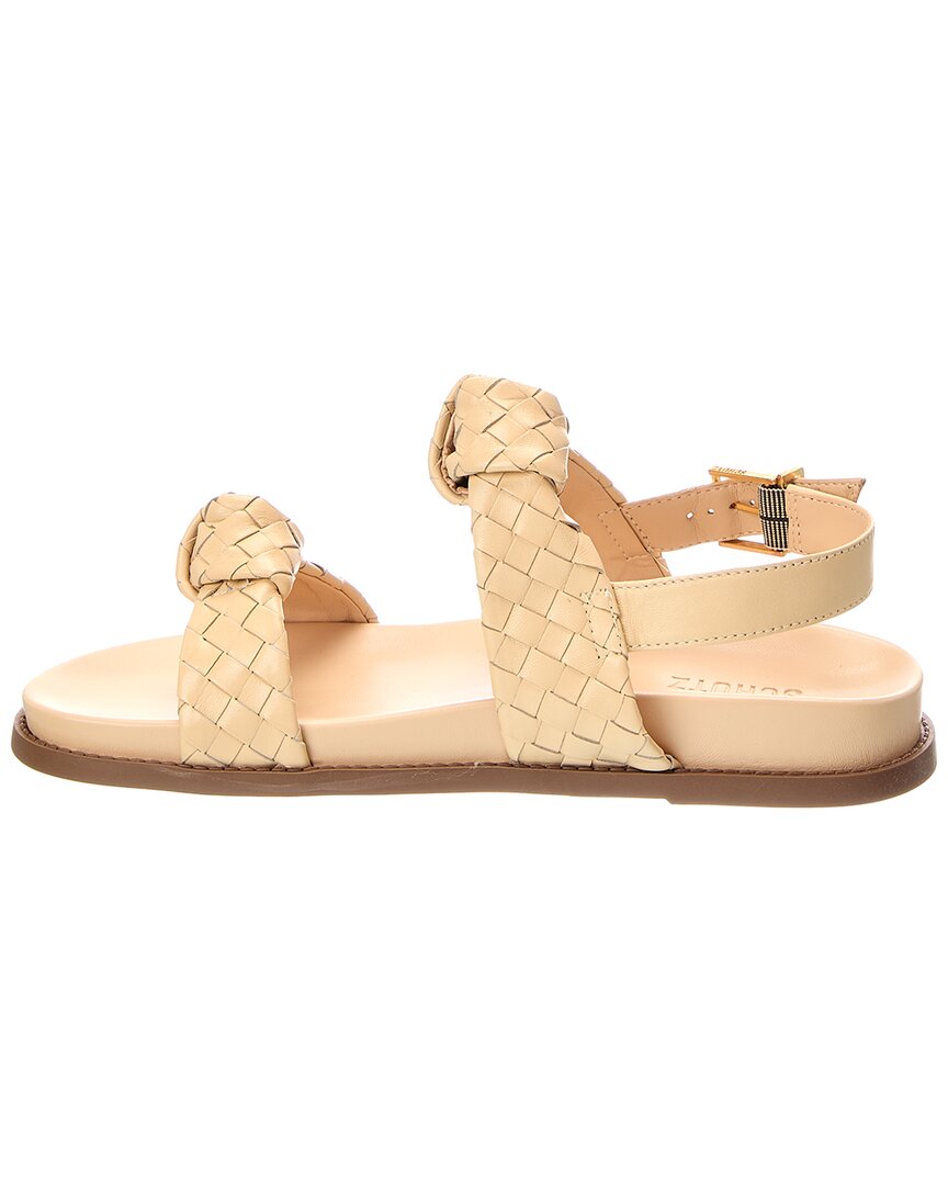 SCHUTZ Kareena Sandalia Deportiva de Cuero con Nudo