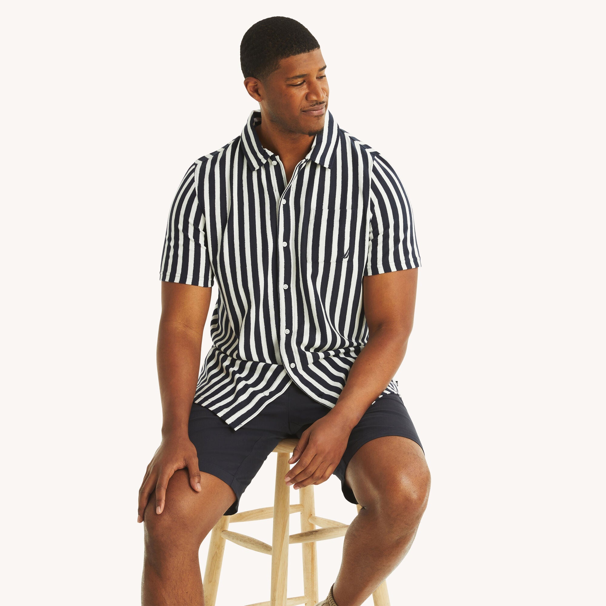 Camisa de hombre a rayas