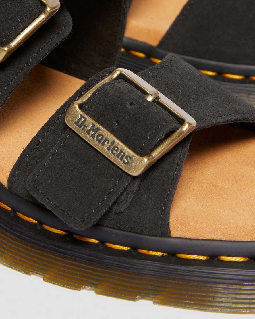 Sandalias de gamuza