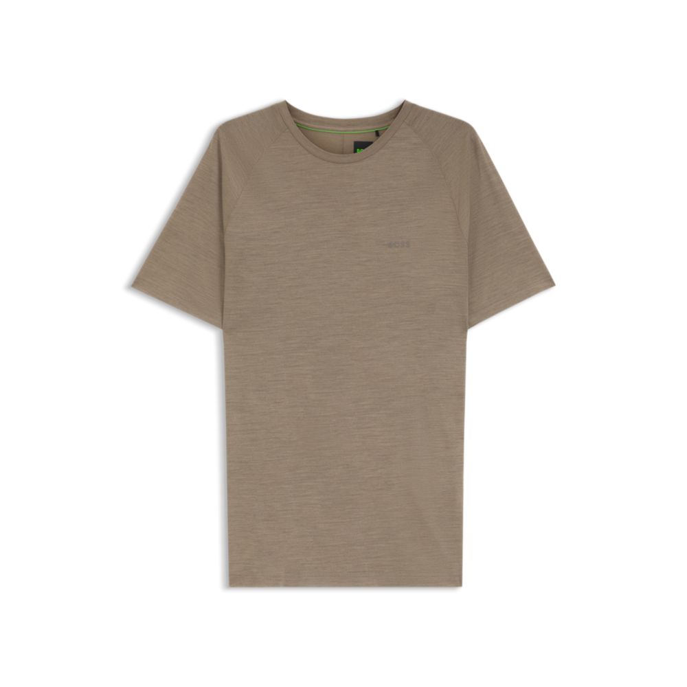 Camiseta de mezcla de lana
