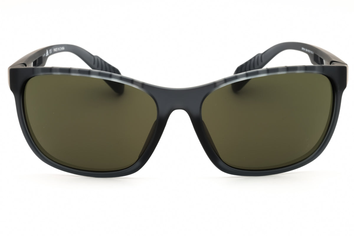 Gafas color gris y verde