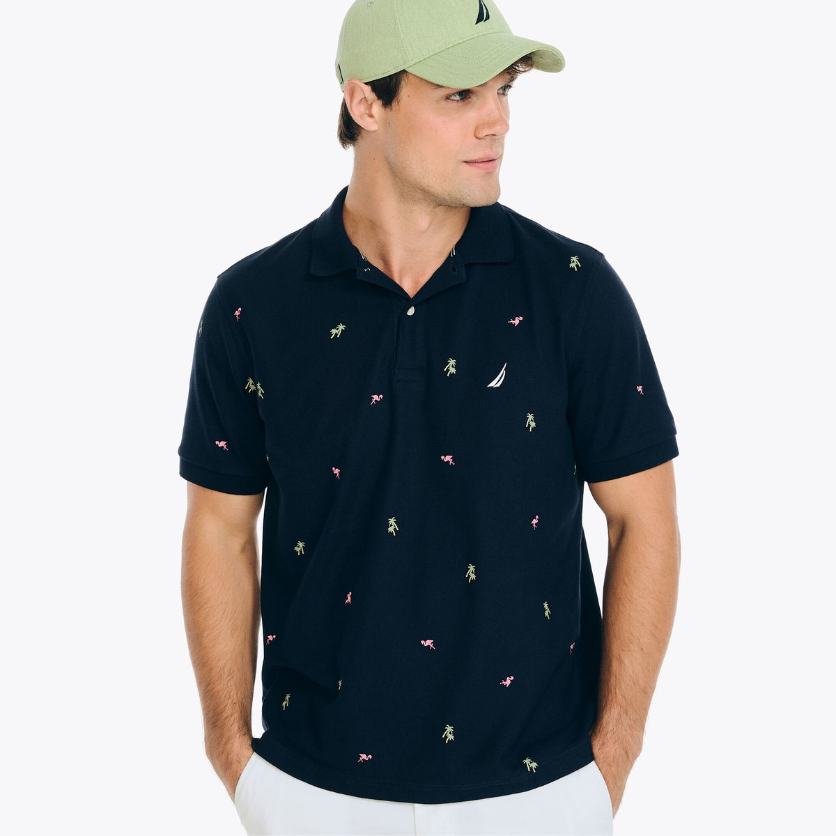 Polo de hombre con estampado