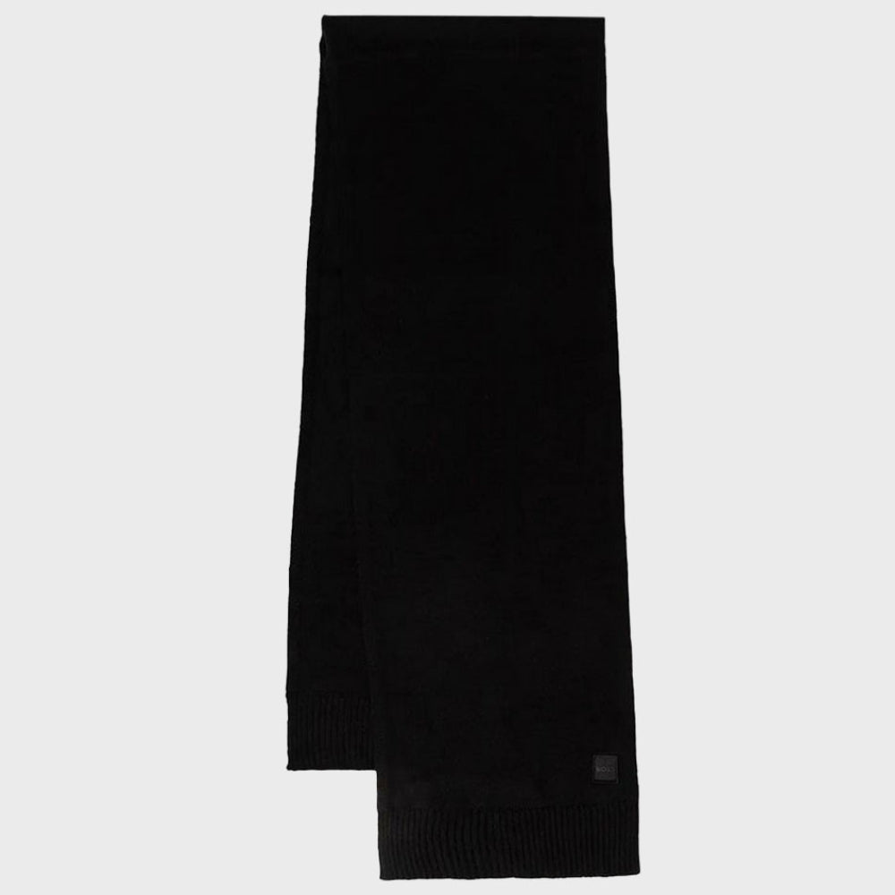 Bufanda de hombre color negro