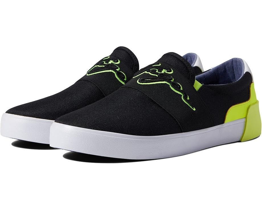 Tenis sin cordones color negro