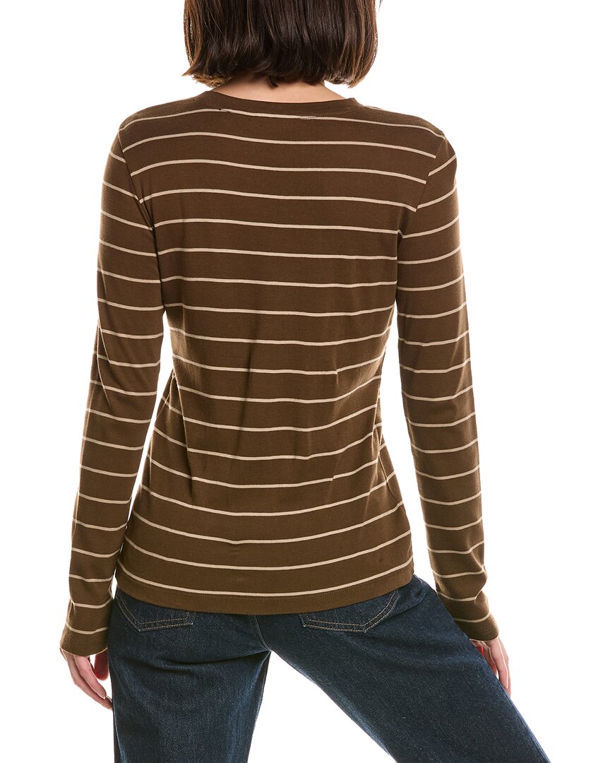 Top con cuello redondo