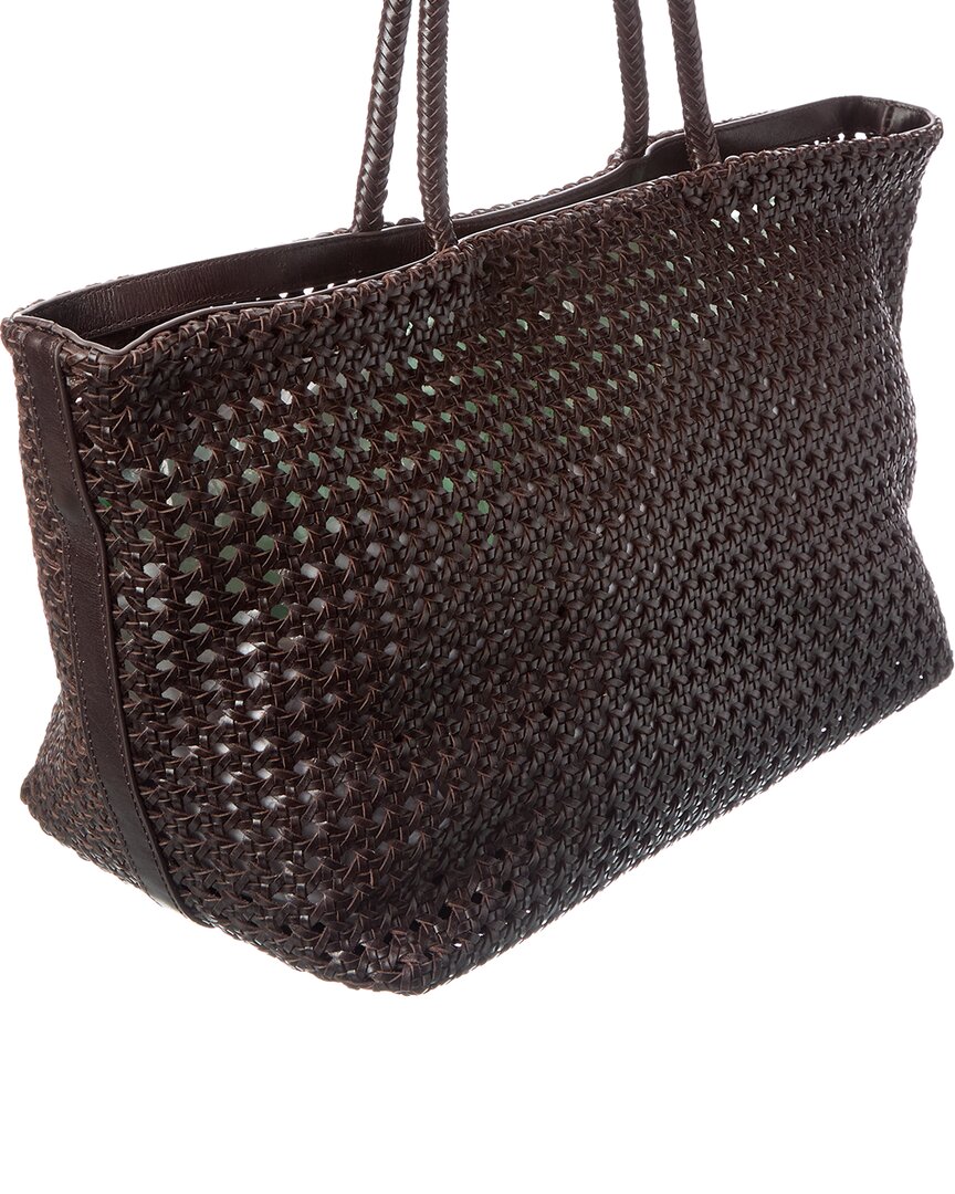 Bolso tote de cuero