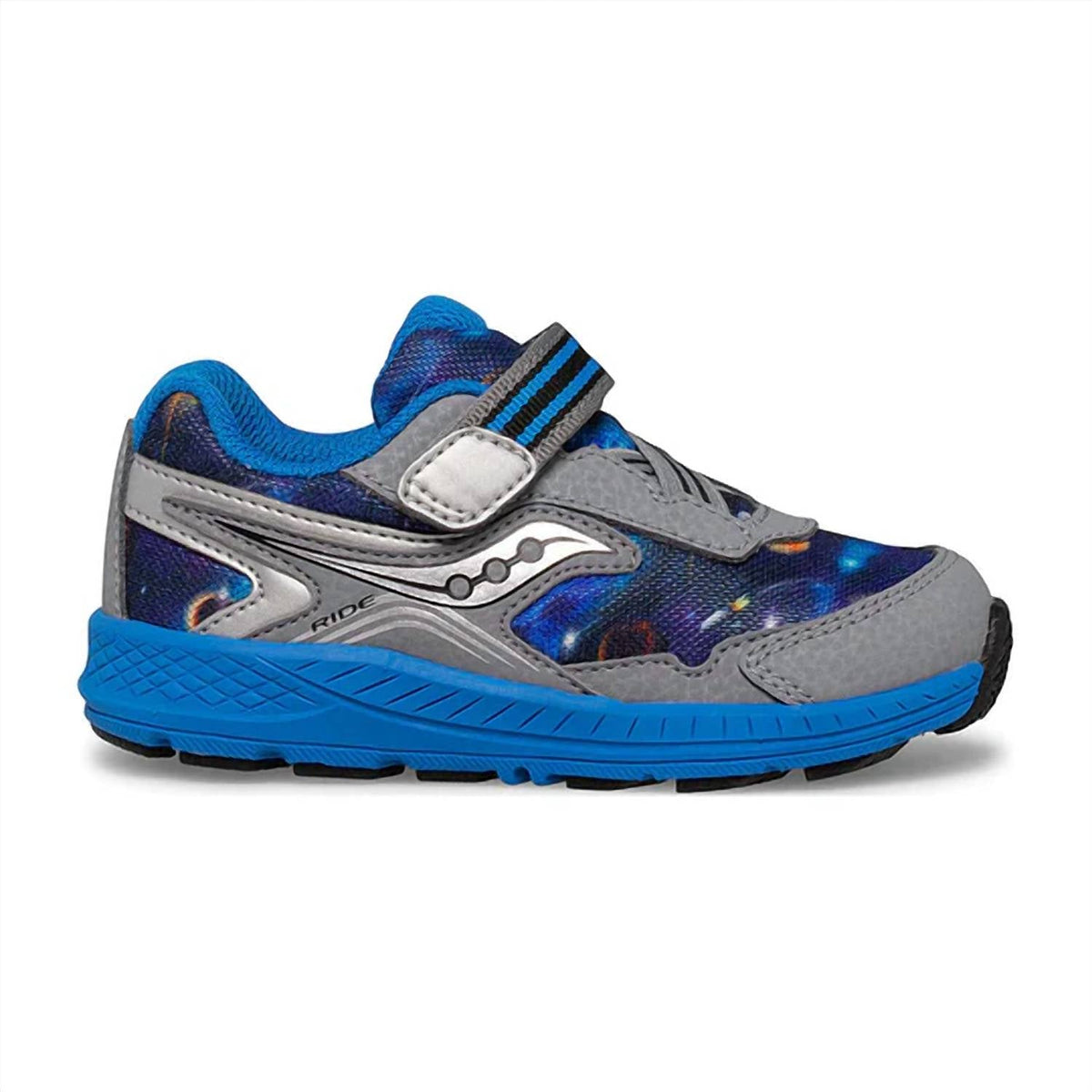 Tenis para niño color azul y gris