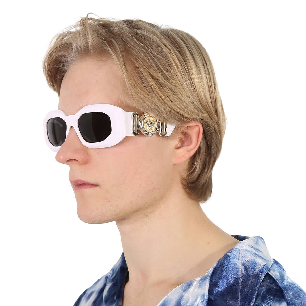Gafas de sol de hombre color gris oscuro