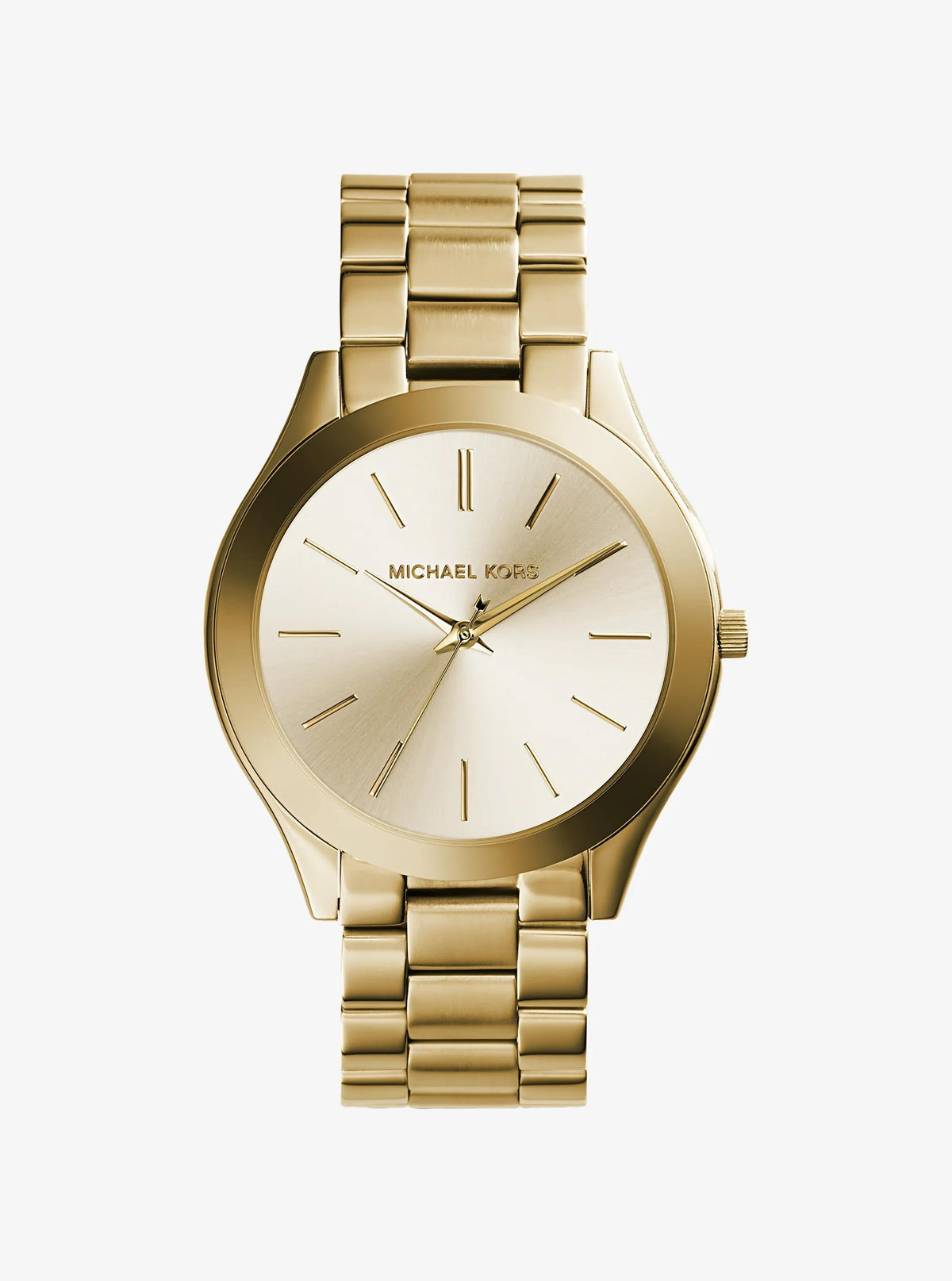 Reloj de acero inoxidable color dorado