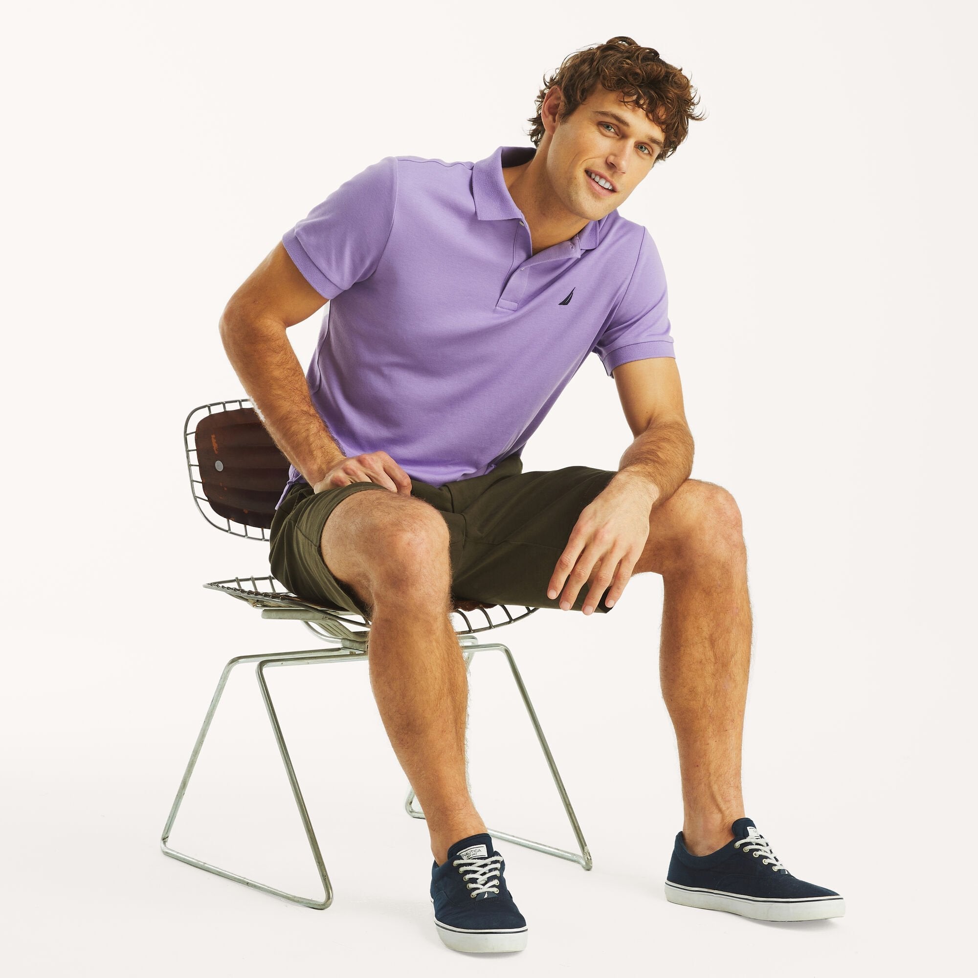 Polo de hombre de corte ajustado