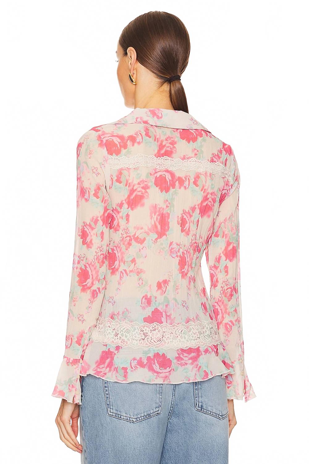 Blusa color rosado